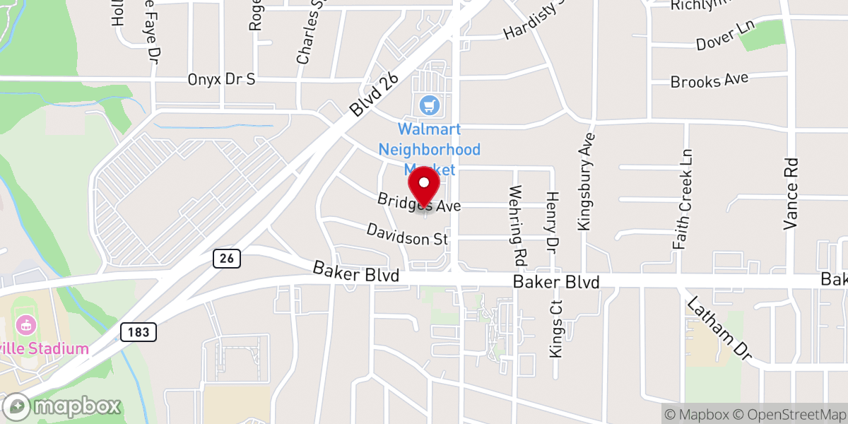 Map showing location of Iglesia Evangelica de Apóstoles y Profetas, de Richland Hills texas
