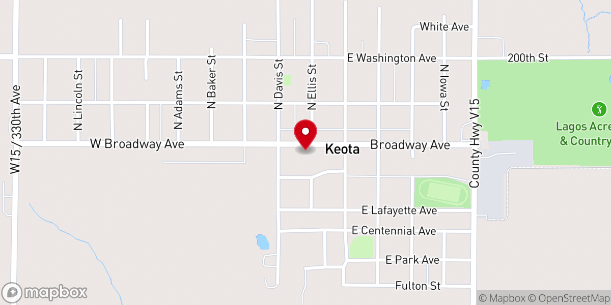 Map showing location of Good Neighbor Fellowship