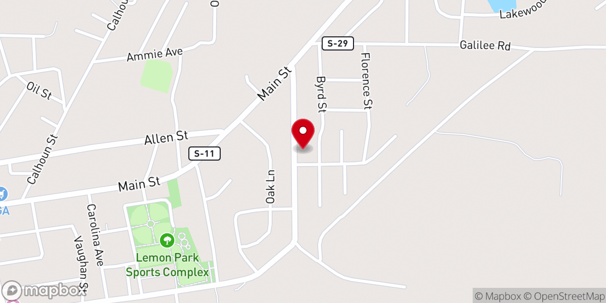 Map showing location of Church of the Holy Apostles Rectory