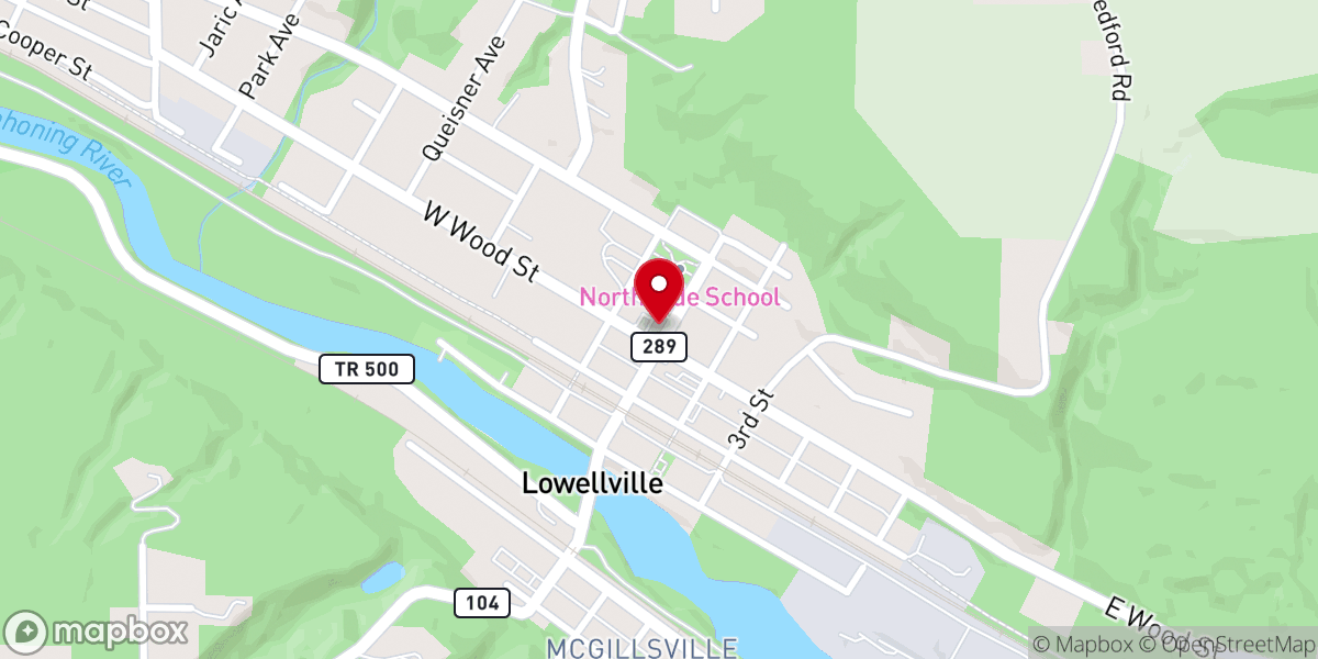 Map showing location of Mercy House Church