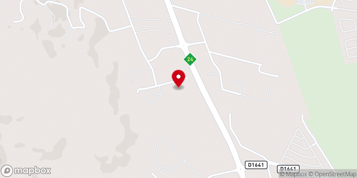 Map showing location of Vantage Point Church