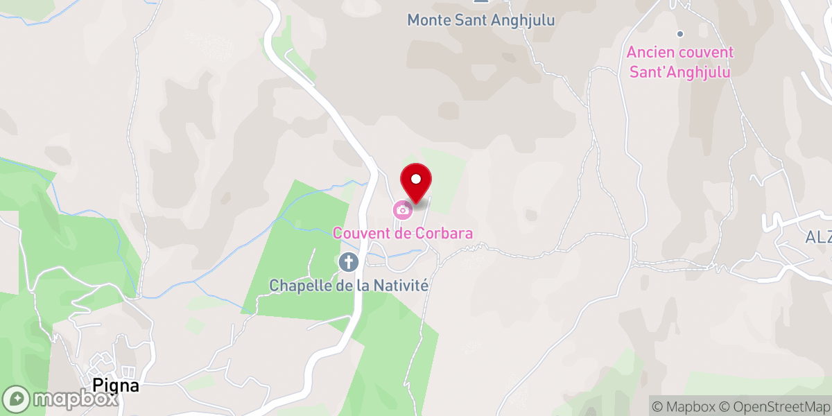 Map showing location of Couvent Saint Dominique