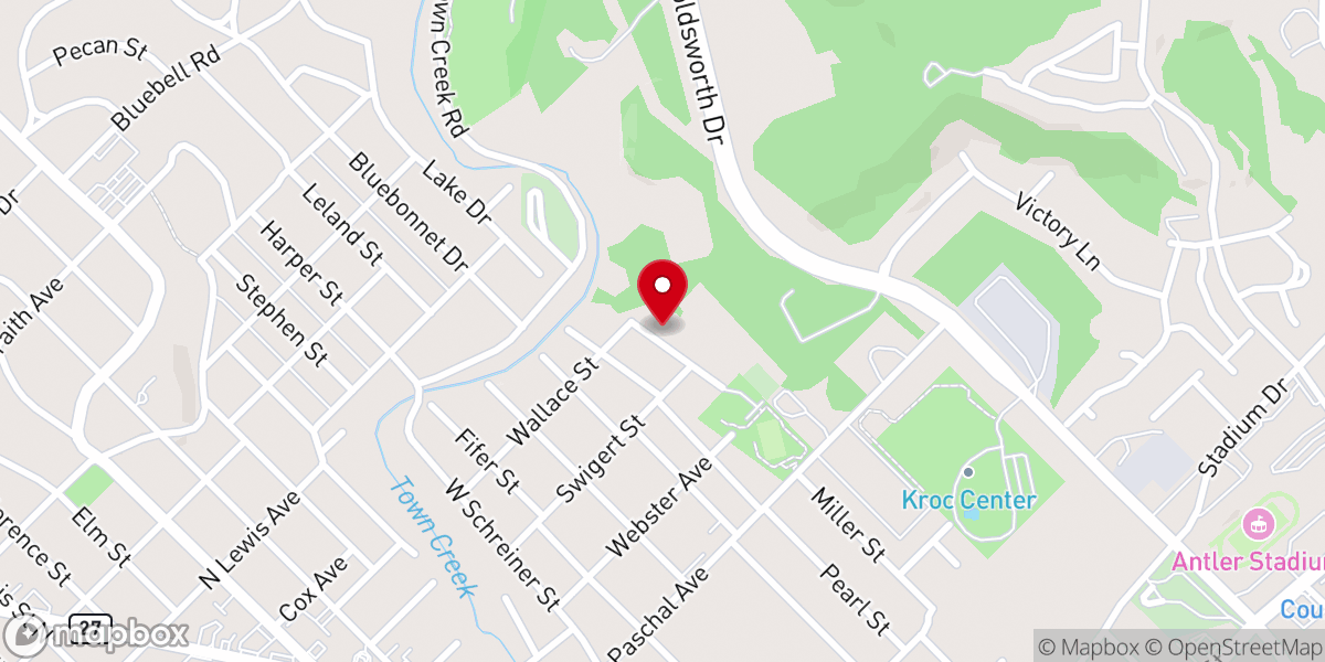 Map showing location of Revival-Fire Church