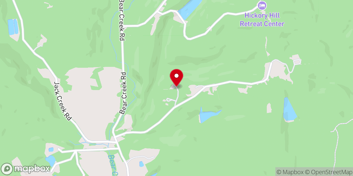 Map showing location of Twelve Stones Ministries