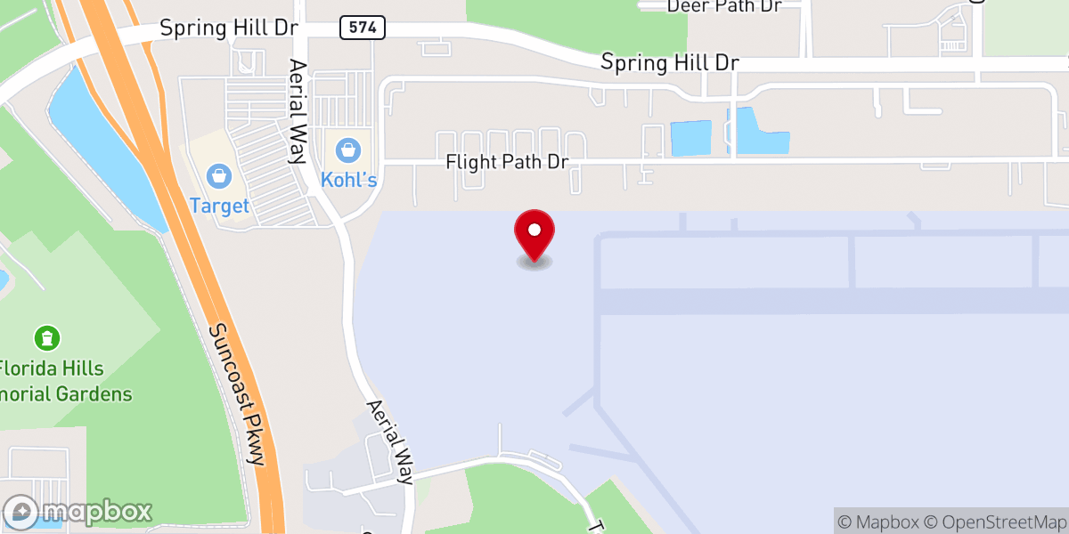 Map showing location of Aptive Pest Control