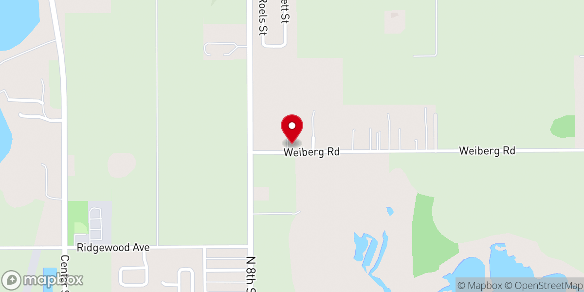 Map showing location of Faith Holiness Church