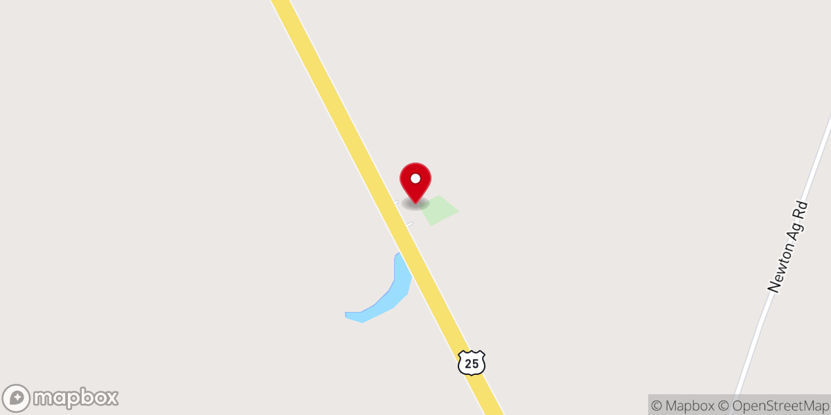 Map showing location of Williams Grove Church