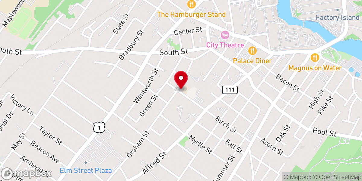 Map showing location of St James School