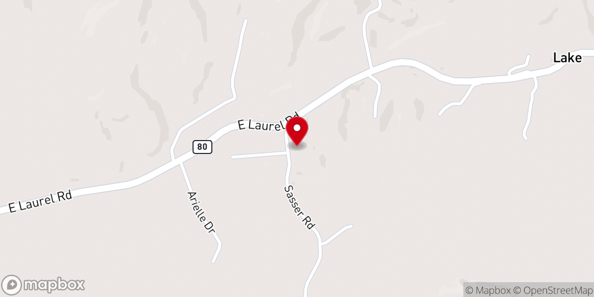 Map showing location of Wagers Leander