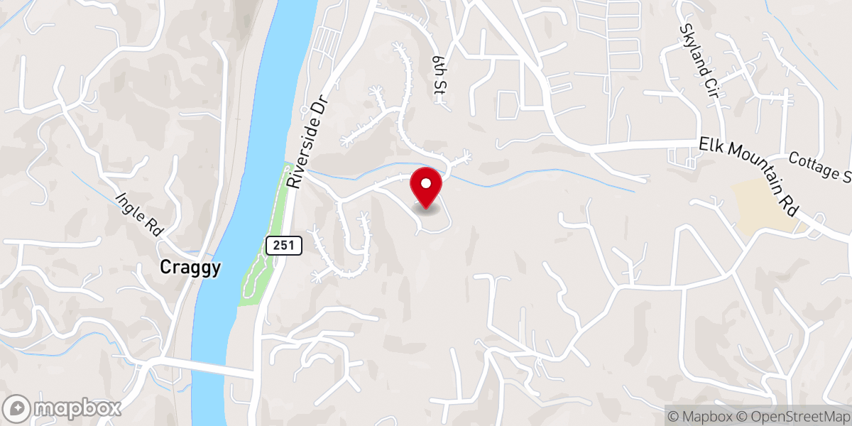 Map showing location of Gateway Church