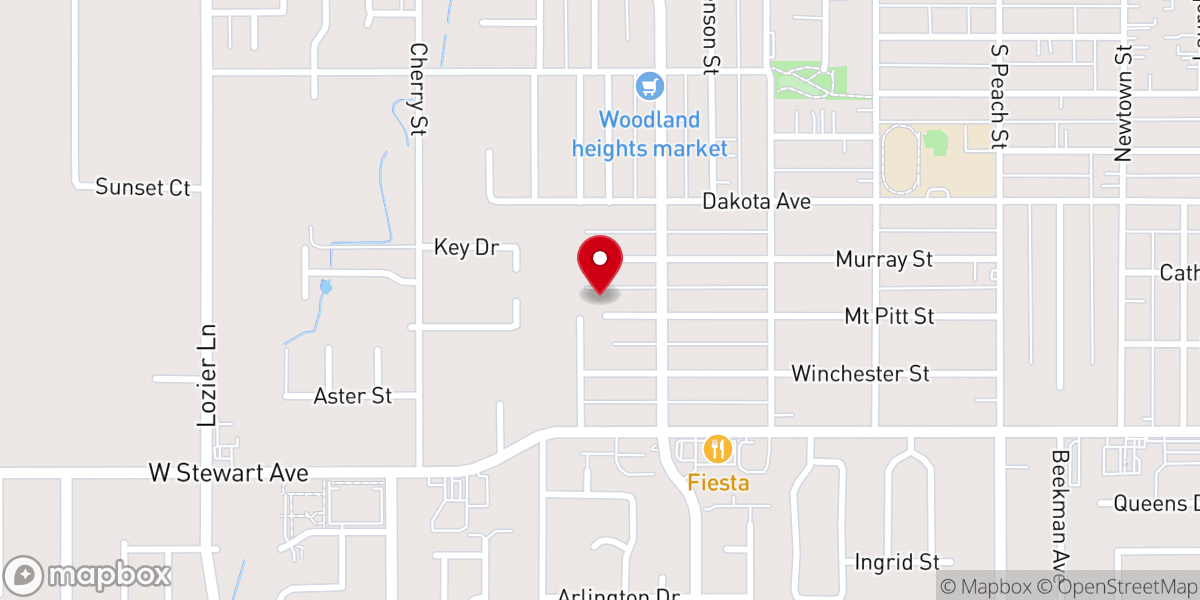 Map showing location of 316 Ministries Church