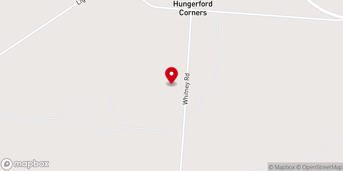 Map showing location of Hearthstone Ministries