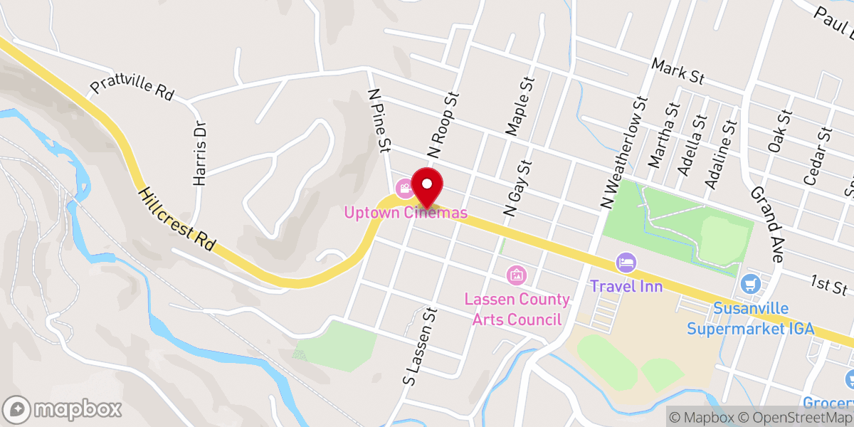 Map showing location of Grace Family Church