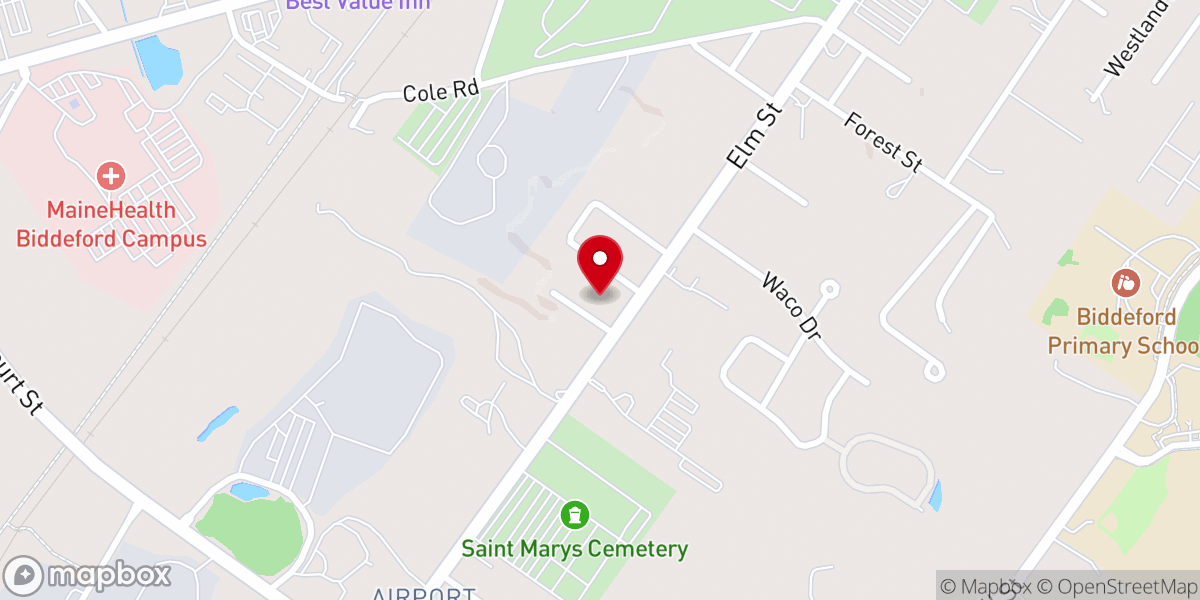 Map showing location of Rebuild Ministries