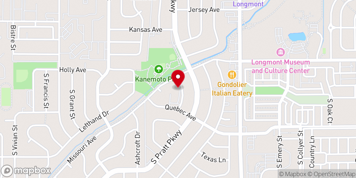 Map showing location of St. Stephen's Episcopal Church