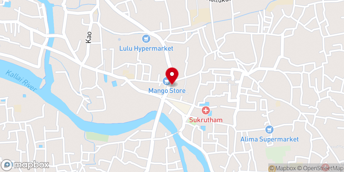 Map showing location of Carmel New India Church of God (NICOG), 673007 (Pr. Roy Thomas)