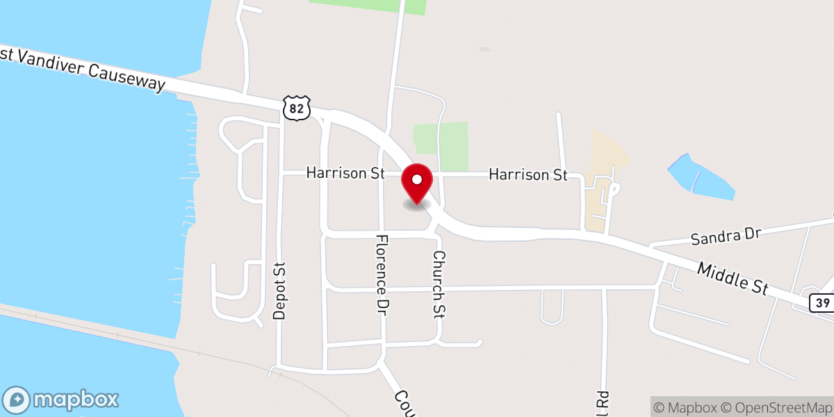Map showing location of Jobs House of Faith Ministries