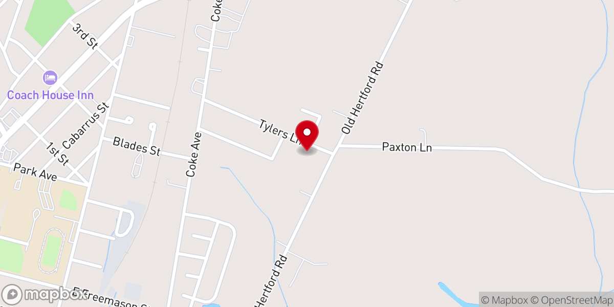 Map showing location of Union Grove Church