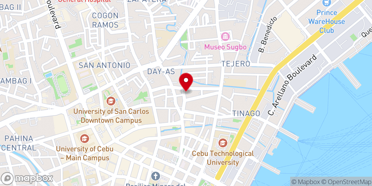 Map showing location of Iglesia Filipina Independiente