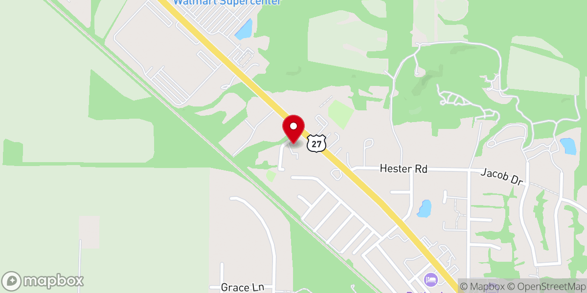 Map showing location of The Family Resource Center