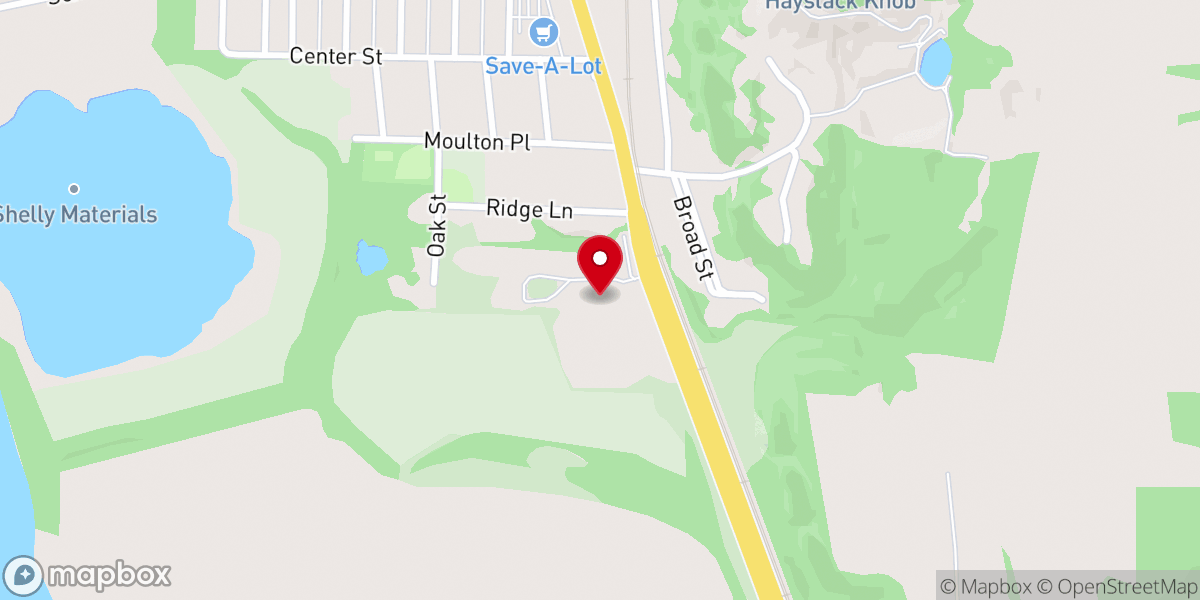 Map showing location of Welcome Home Christian Fellowship