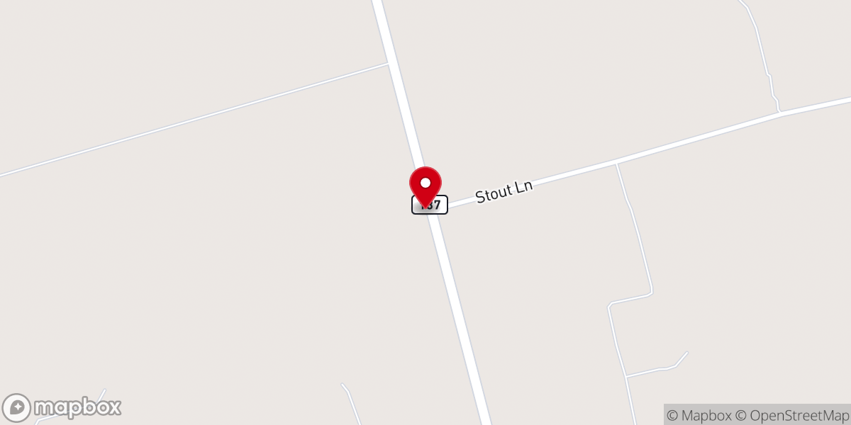Map showing location of Community Baptist Church