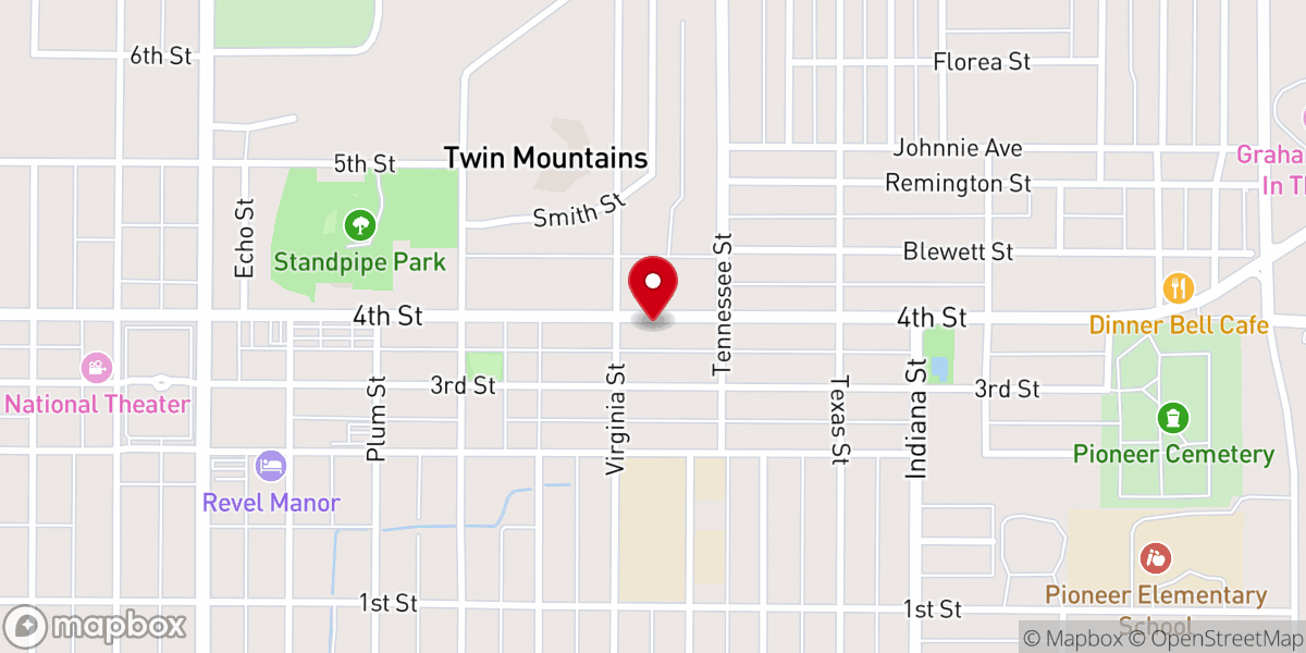 Map showing location of RRR Treasures Junk And Plunder