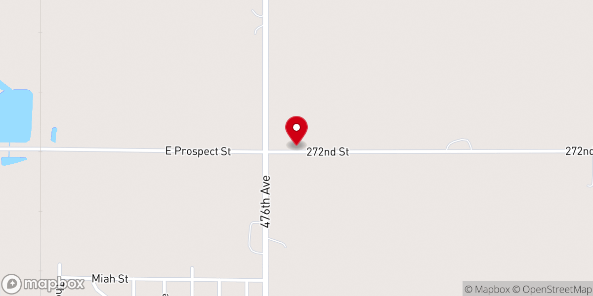 Map showing location of American Pastor