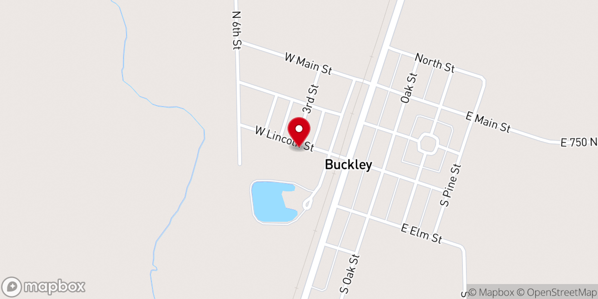 Map showing location of Christ Lutheran High School