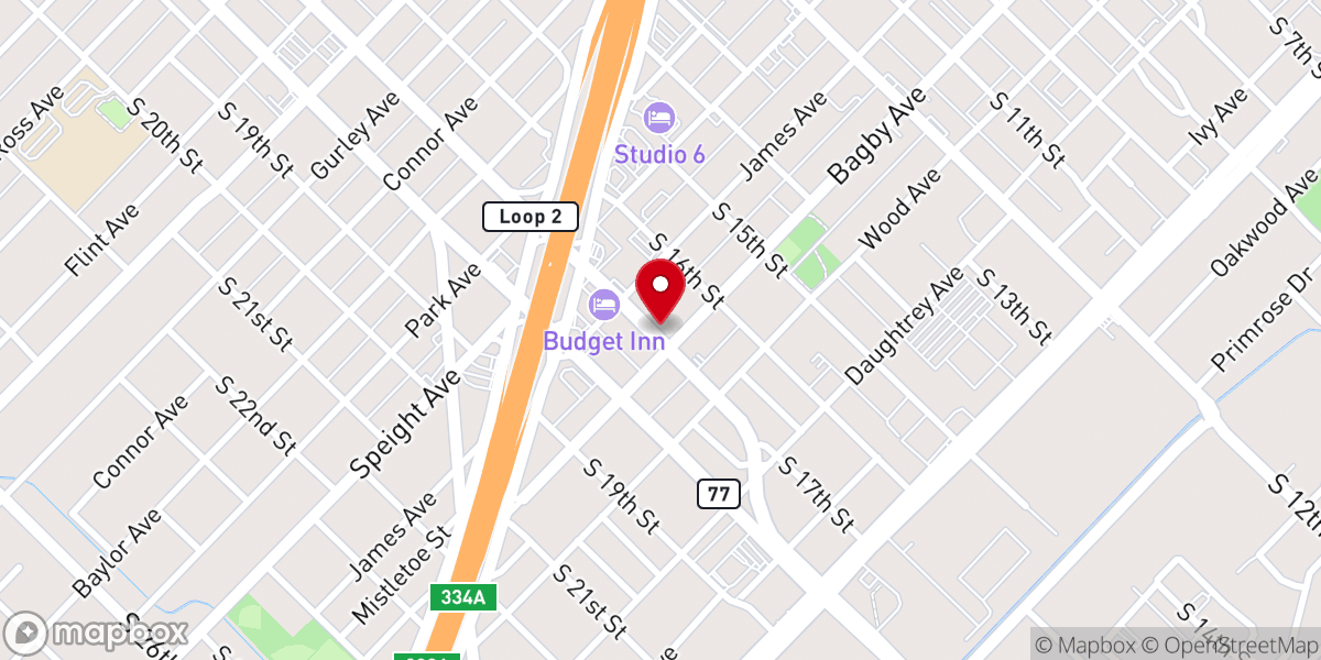 Map showing location of Iglesia Del Dios Vivo La Luz Del Mundo