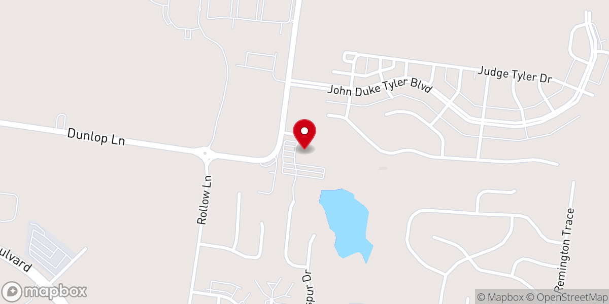 Map showing location of Grace Community Church