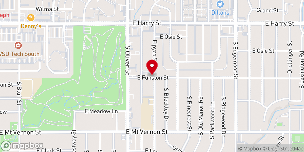 Map showing location of Elpyco Church of Christ
