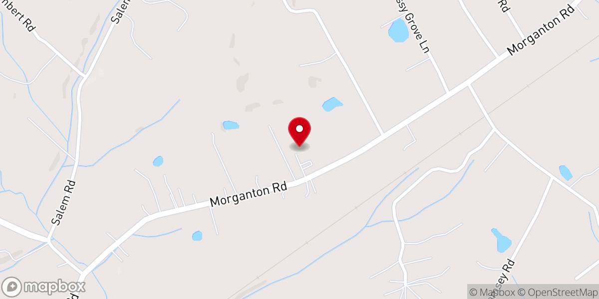 Map showing location of Immanuel Baptist Church
