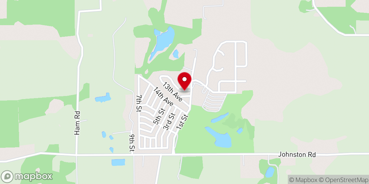 Map showing location of TR Church Association