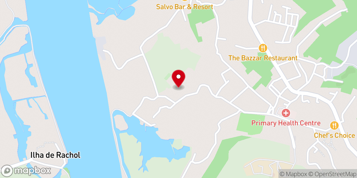 Map showing location of St. Joseph’s Church