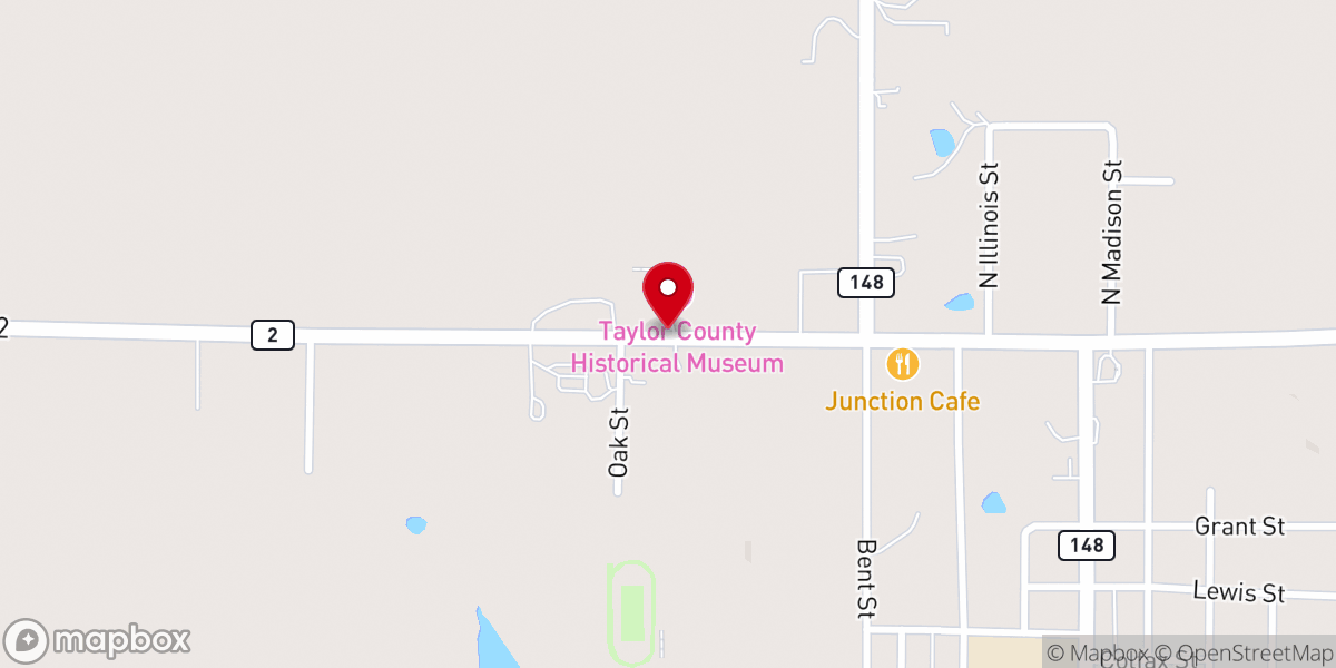 Map showing location of Heritage Tiny Chapel