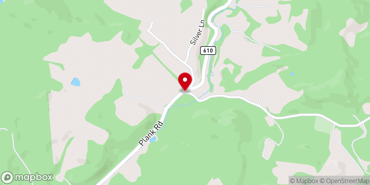 Map showing location of Broad Creek ARP Church