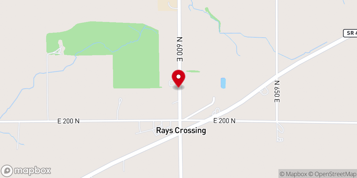 Map showing location of Christian Union Church