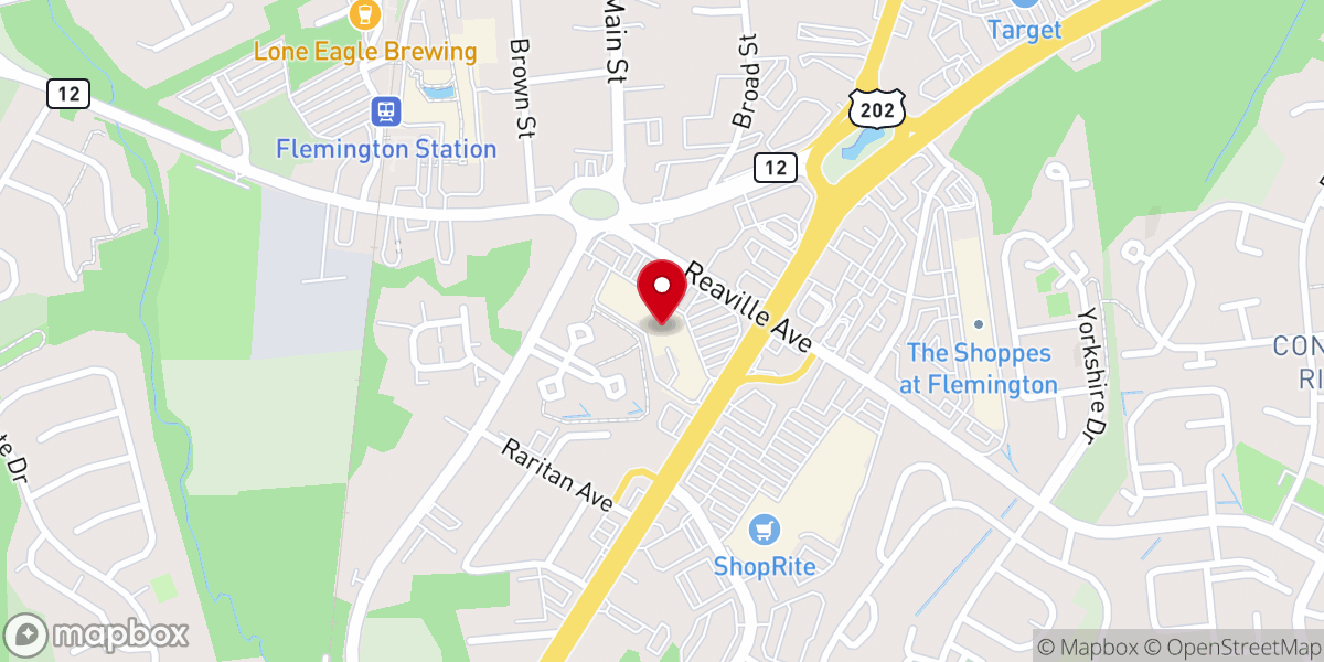 Map showing location of PossAbilities Thrift Boutique Flemington