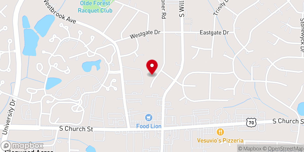 Map showing location of Garden Fellowship