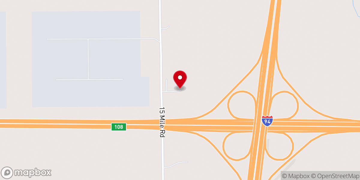 Map showing location of Dreamfield Acres