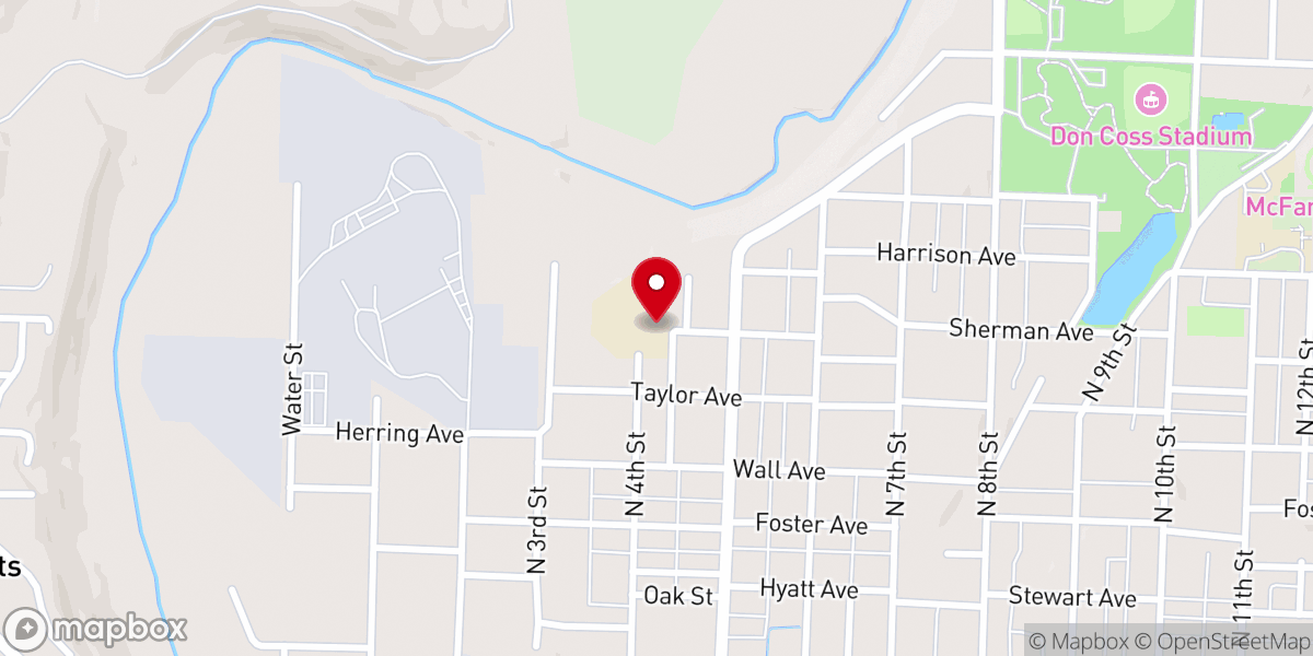 Map showing location of Called to Freedom Fellowship