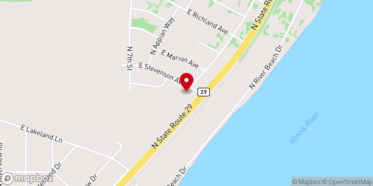 Map showing location of Covenant Community Church