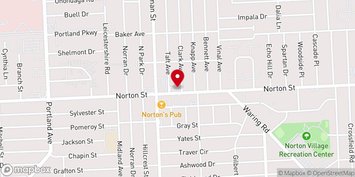 Map showing location of Church of the Annunciation