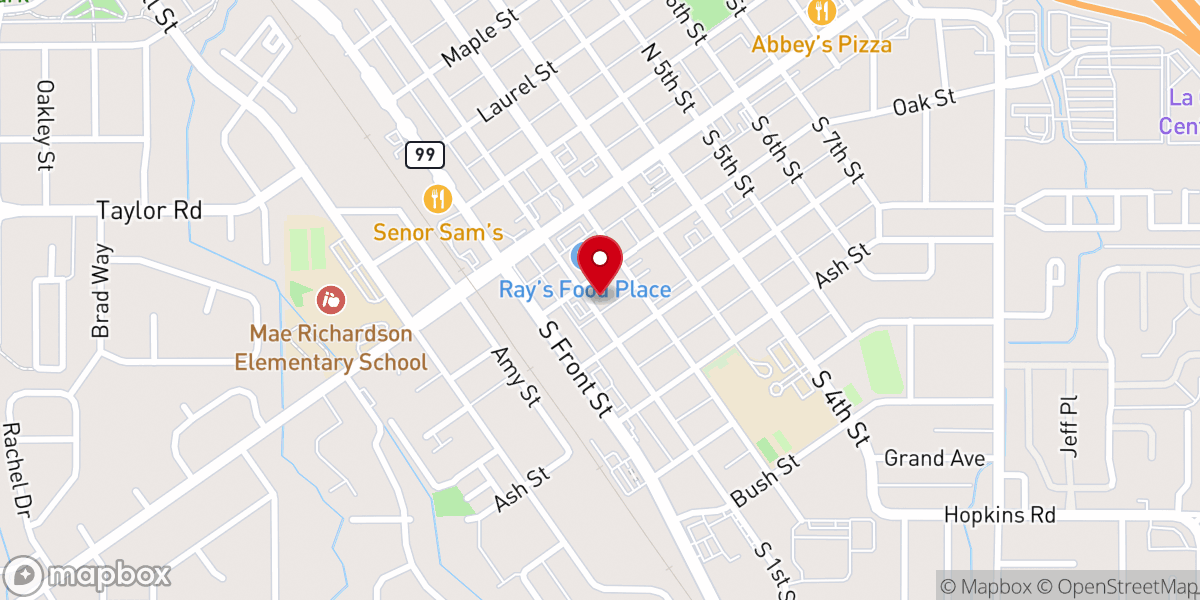 Map showing location of Grace Church | Central Point