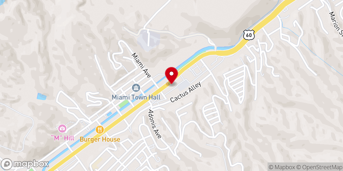 Map showing location of Divine Grace Presbyterian Church