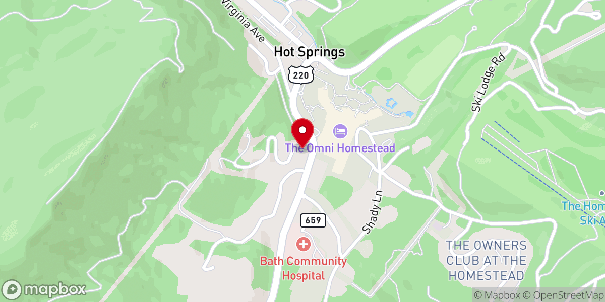 Map showing location of Saint Luke's Episcopal Church
