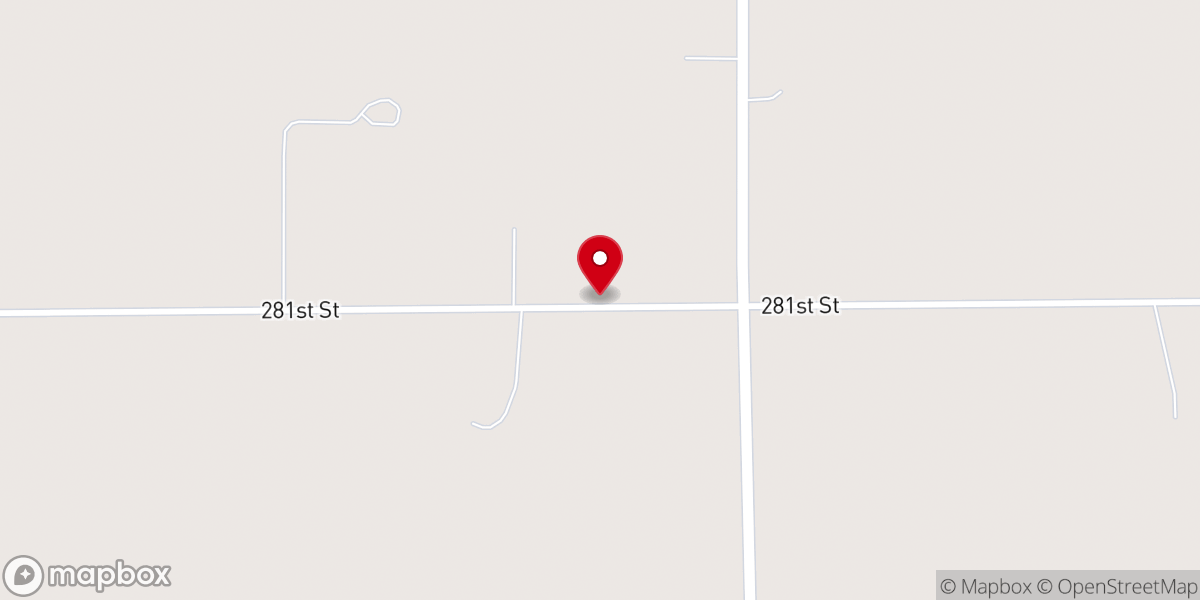Map showing location of Trinity Church