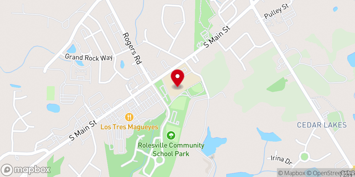 Map showing location of Exchange Church