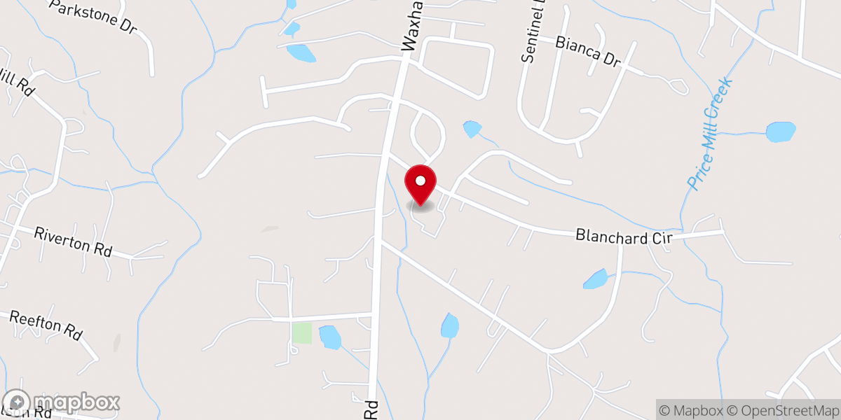 Map showing location of Iglesia Bautista Vida Abundante